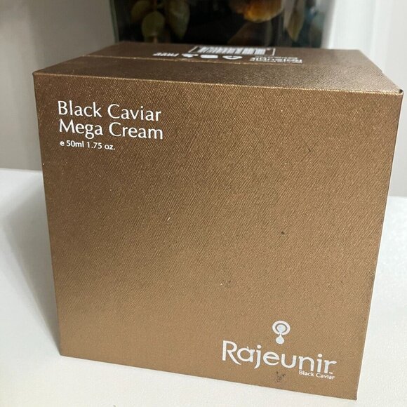 RAJEUNIR BLACK CAVIAR MEGA CREAM - 1.75 fl oz \ 50 ml - BRAND NEW - SEALED - Picture 5 of 9